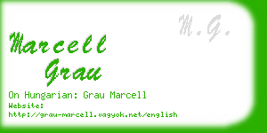 marcell grau business card